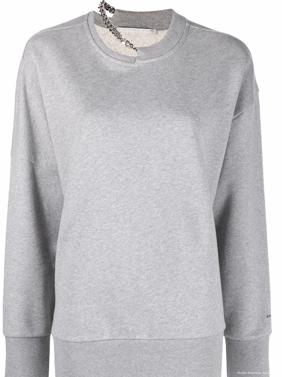 Falabella Stella sweatshirt Women McCartney chain-embellished 0522